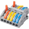 Клемма монтажная JAZZWAY 5073807 СМК PTC-3P 4236 BL/2 450В 32А 0.08-2.5(4.0)кв.мм
