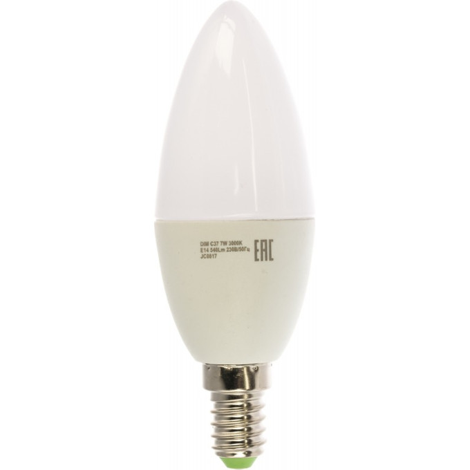 Лампа светодиодная диммируемая JAZZWAY PLED-DIM C37 7W E14 3000K