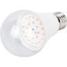 Лампа светодиодная для растений JAZZWAY PPG A60 AGRO 9W CLEAR E27
