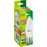 Лампа светодиодная JAZZWAY PLED- ECO-C37 5W E27 4000K