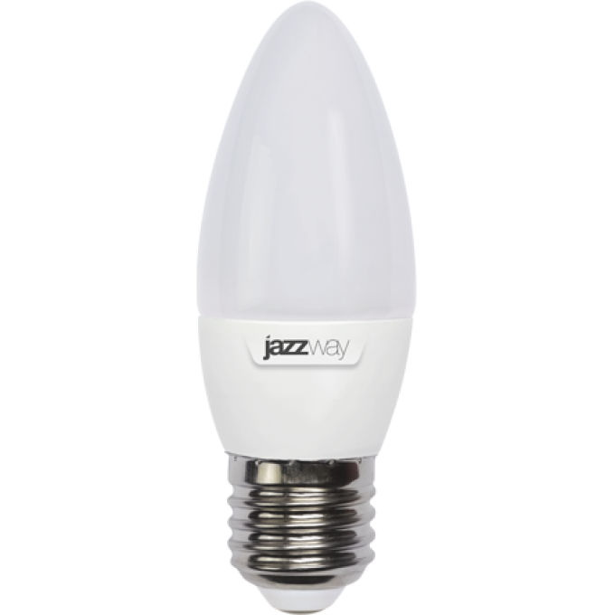 Лампа светодиодная JAZZWAY PLED POWER PLED-SP C37 7W E27 4000K (упаковка 10шт)
