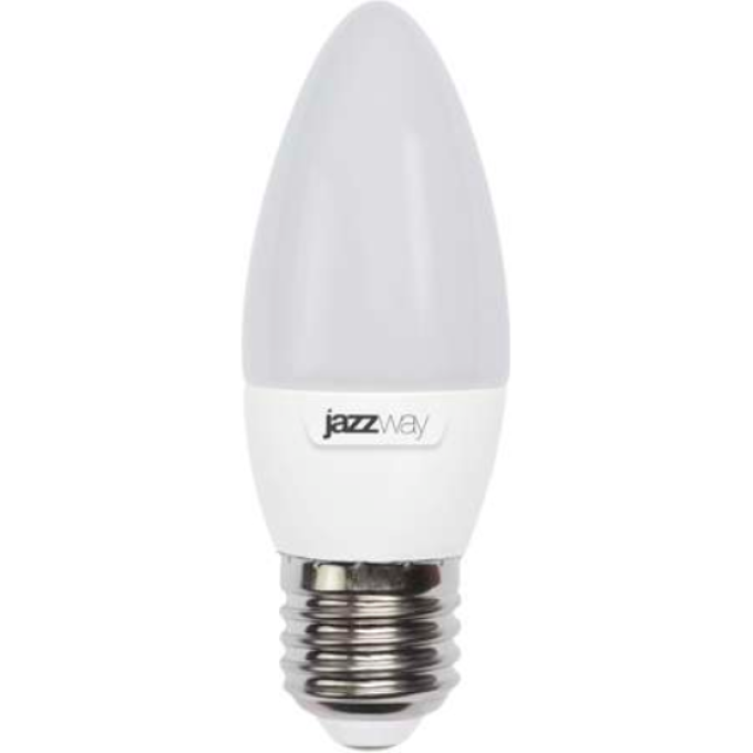 Лампа светодиодная JAZZWAY PLED POWER PLED-SP C37 7W E27 5000K (упаковка 10шт