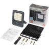 Прожектор светодиодный JAZZWAY PFL SOLAR 02 50 6500К GR IP65 ДО с солнечной панелью и пультом Pro+