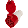 Розетка переносная JAZZWAY PRO 5072497 PPC 215 16А 5п 3Р+РЕ+N 380В IP44