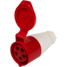 Розетка переносная JAZZWAY PRO 5072558 PPC 225 32А 5п 3P+PE+N 380В IP44