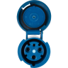 Розетка переносная JAZZWAY PRO 5072572 PPC 233 63А 3п 2Р+РЕ 220В IP67