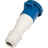 Розетка переносная JAZZWAY PRO 5072572 PPC 233 63А 3п 2Р+РЕ 220В IP67
