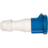 Розетка переносная JAZZWAY PRO 5072572 PPC 233 63А 3п 2Р+РЕ 220В IP67
