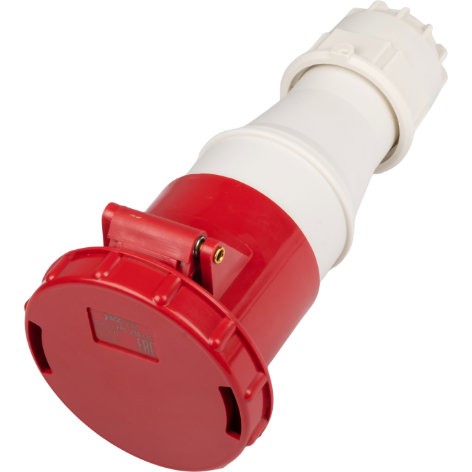 Розетка переносная PPC 235 63А 5п 3Р+РЕ+N 380В IP67 Pro JazzWay 5072619