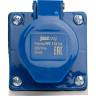 Розетка стационарная JAZZWAY PRO 5072633 ОП PPC 113 16А 3п 2Р+РЕ 220В IP44