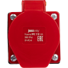 Розетка стационарная JAZZWAY PRO 5072671 ОП PPC 115 16А 5п 3Р+РЕ+N 380В IP44