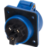 Розетка стационарная JAZZWAY PRO 5072930 СП PPC 413 16А 3п 2Р+РЕ 220В IP44