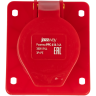 Розетка стационарная JAZZWAY PRO 5072954 СП PPC 414 16А 4п 3Р+РЕ 380В IP44
