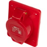 Розетка стационарная JAZZWAY PRO 5072954 СП PPC 414 16А 4п 3Р+РЕ 380В IP44