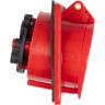 Розетка стационарная JAZZWAY PRO 5072978 СП PPC 415 16А 5п 3Р+РЕ+N 380В IP44