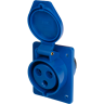 Розетка стационарная JAZZWAY PRO 5072992 СП PPC 423 32А 3п 2Р+РЕ 220В IP44