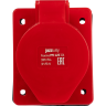 Розетка стационарная JAZZWAY PRO 5073036 СП PPC 425 32А 5п 3Р+РЕ+N 380В IP44