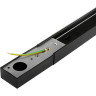 Шинопровод JAZZWAY (аксессуар) PTR 1M-BL чёрный 1м