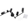 Светильник JAZZWAY 5066601 PCL-0306 6xGU10 IP20 230В BL