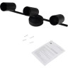 Светильник JAZZWAY 5066649 PCL-0403 3xGU10 IP20 230В BL
