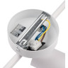 Светильник JAZZWAY 5066663 PCL-0403 3xGU10 IP20 230В WH