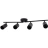 Светильник JAZZWAY 5066724 PCL-0504 4xGU10 IP20 230В BL