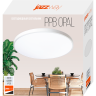 Светильник светодиодный декоративный JAZZWAY 5060814 PPB OPAL 30Вт 4000К WH d260X55 IP20 настенно-потолочный бытовой