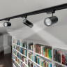Светильник светодиодный JAZZWAY PTR 0725 25w 3000K 24гр. BL чёрный IP40