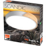 Светильник светодиодный потолочный JAZZWAY PPB SCANDIC-R 24W 4000K GR/W IP20