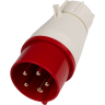 Вилка переносная PPC 015 3Р+РЕ+N 16А 380В IP44 Pro JazzWay 5072299