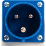 Вилка стационарная JAZZWAY PRO 5072879 для наружной установки PPC 523 2Р+РЕ 32А 220В IP44