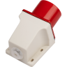 Вилка стационарная JAZZWAY PRO 5072893 для наружной установки PPC 524 3Р+РЕ 32А 380В IP44
